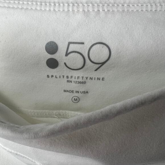 Splits 59 White Flare Raquel Leggings Size Medium - Picture 3 of 6